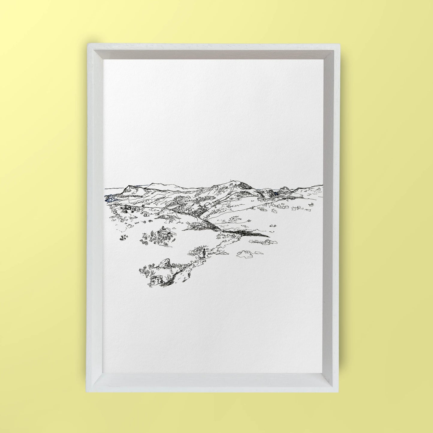 Table Mountain, above