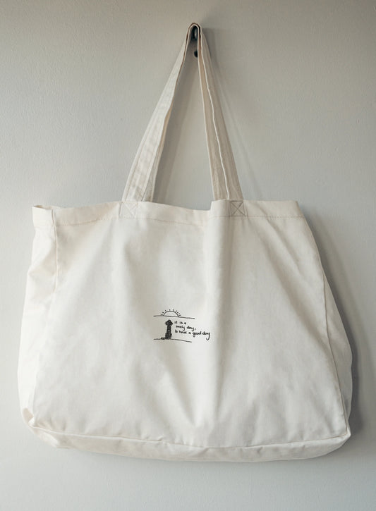 It's a lovely day - Cotton Tote