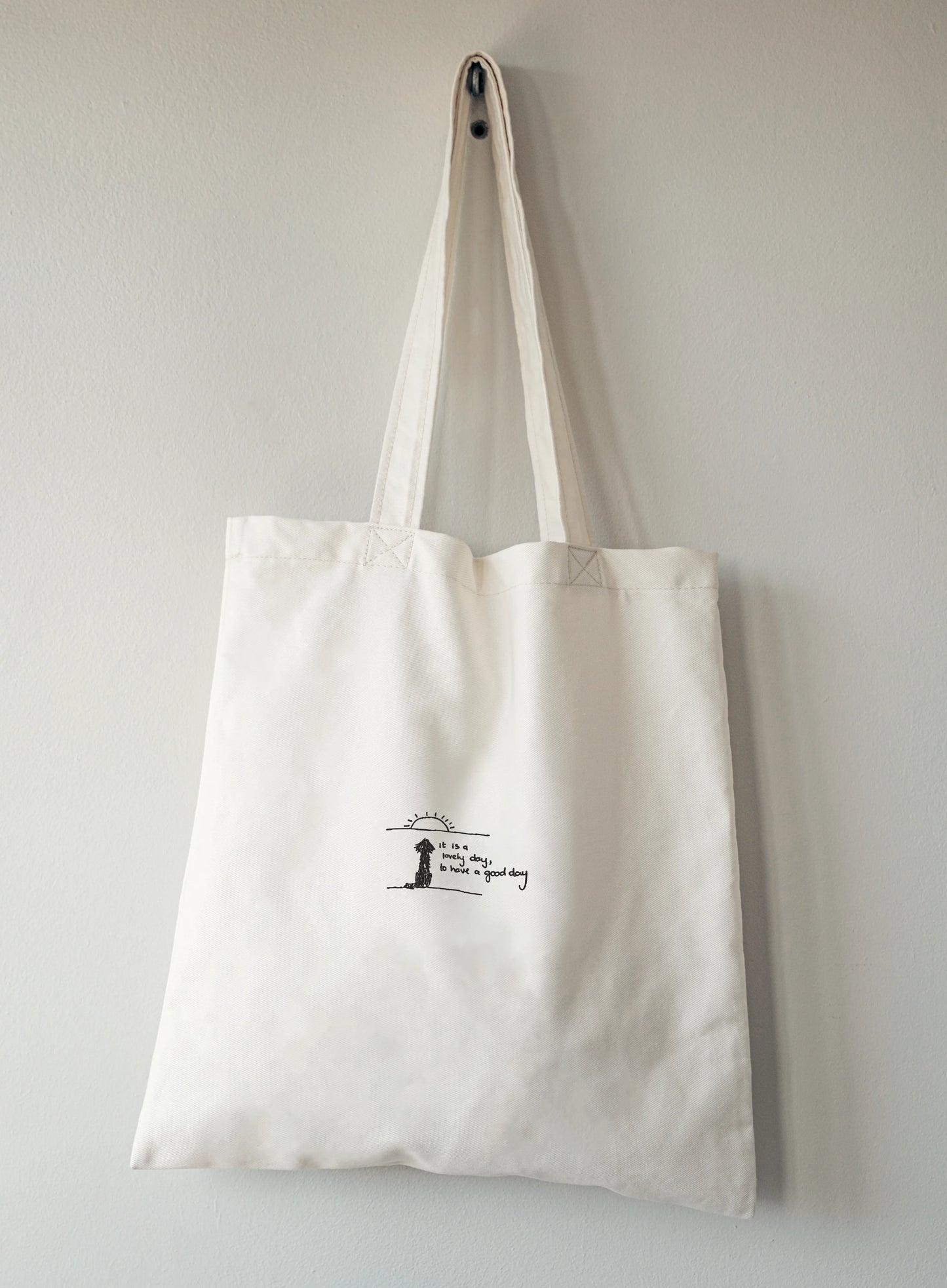 It's a lovely day - Cotton Tote